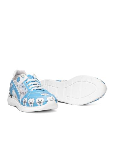 Woman Zapatillas deporte  ZUECO SNEAKERS 01-TEETH AZUL
