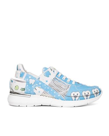 Woman Zapatillas deporte  ZUECO SNEAKERS 01-TEETH AZUL
