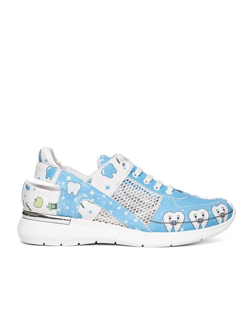 Woman Zapatillas deporte  ZUECO SNEAKERS 01-TEETH AZUL