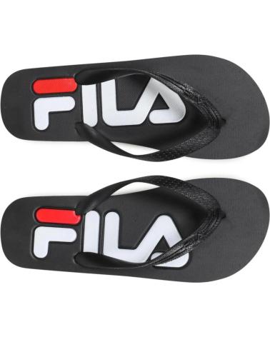 Woman and Man and girl and boy Flip flops FILA CHANCLAS MEN TROY SLIPPER BLACK  MULTICOLOR