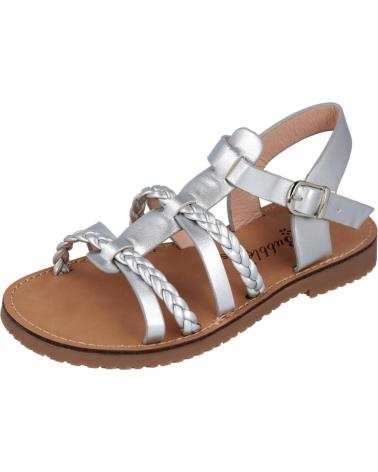 Sandales BUBBLE BOBBLE  pour Fille C751 SANDALIAS NINA  PLATA