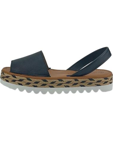 Sandalias BUITTOS OF COLORS  de Mujer SANDALIA LEOPARDO BT23901  MARINO