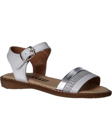 Sandalias de Niña GARATTI AN0091 BLANCO-PLATA
