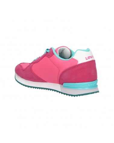 Zapatillas deporte de Mujer y Niña y Niño LEVIS VSPR0021T SPRINGFIELD 1584 FUXIA GREEN