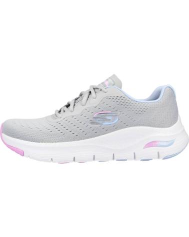 Woman and girl Trainers SKECHERS 149722-GYMT ARCH FIT INFINITY COOL GREY-PINK