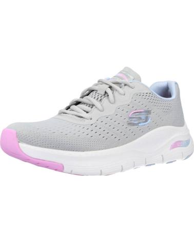 Woman and girl Trainers SKECHERS 149722-GYMT ARCH FIT INFINITY COOL GREY-PINK