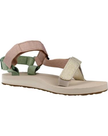 Woman Sandals TEVA 1135370-MCM W ORIGINALS UNIVERSAL METALLIC CLAY MULTI