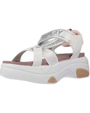 Woman Sandals REPLAY TEMPURA BLANCO