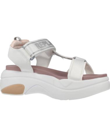Woman Sandals REPLAY TEMPURA BLANCO