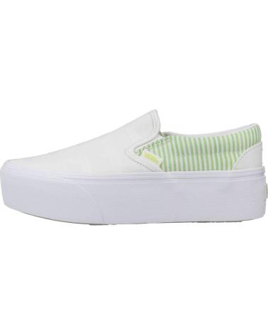Scarpe sport per Donna VANS OFF THE WALL CLASSIC SLIP-O BLANCO