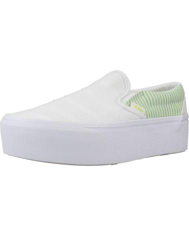 Scarpe sport per Donna VANS OFF THE WALL CLASSIC SLIP-O BLANCO