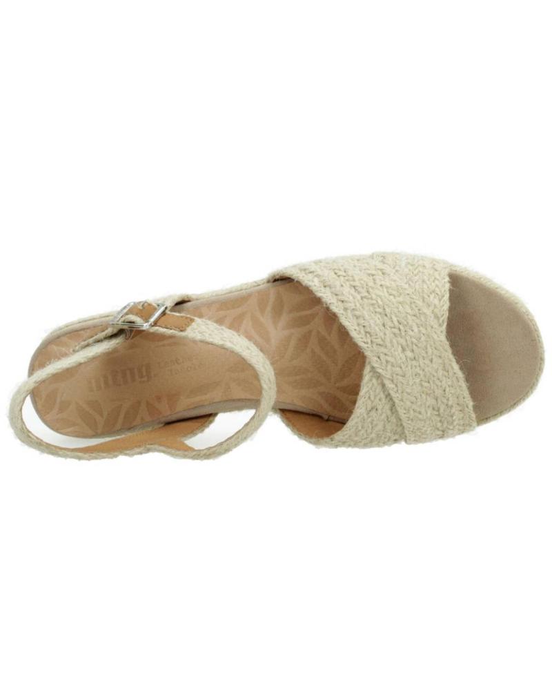 Sandals De Mujer MTNG SANDALIAS PLANAS MUSTANG 51262 NATURAL