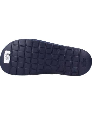 Tongs pour Homme LACOSTE CHANCLAS SERVE SLIDE 2 0 AZUL