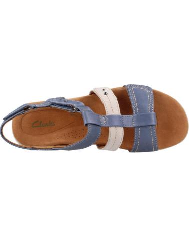 Woman Sandals CLARKS KITLY STEP AZUL