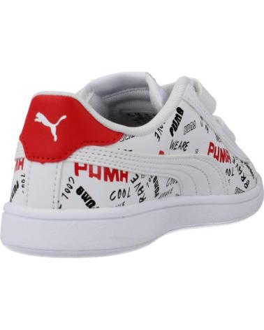 Deportivas de Niño PUMA SMASH V2 BLANCO