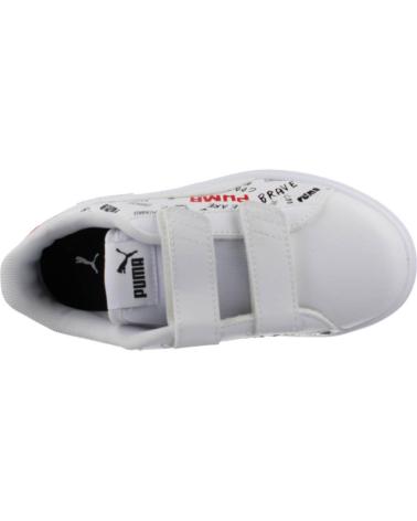 Deportivas de Niño PUMA SMASH V2 BLANCO