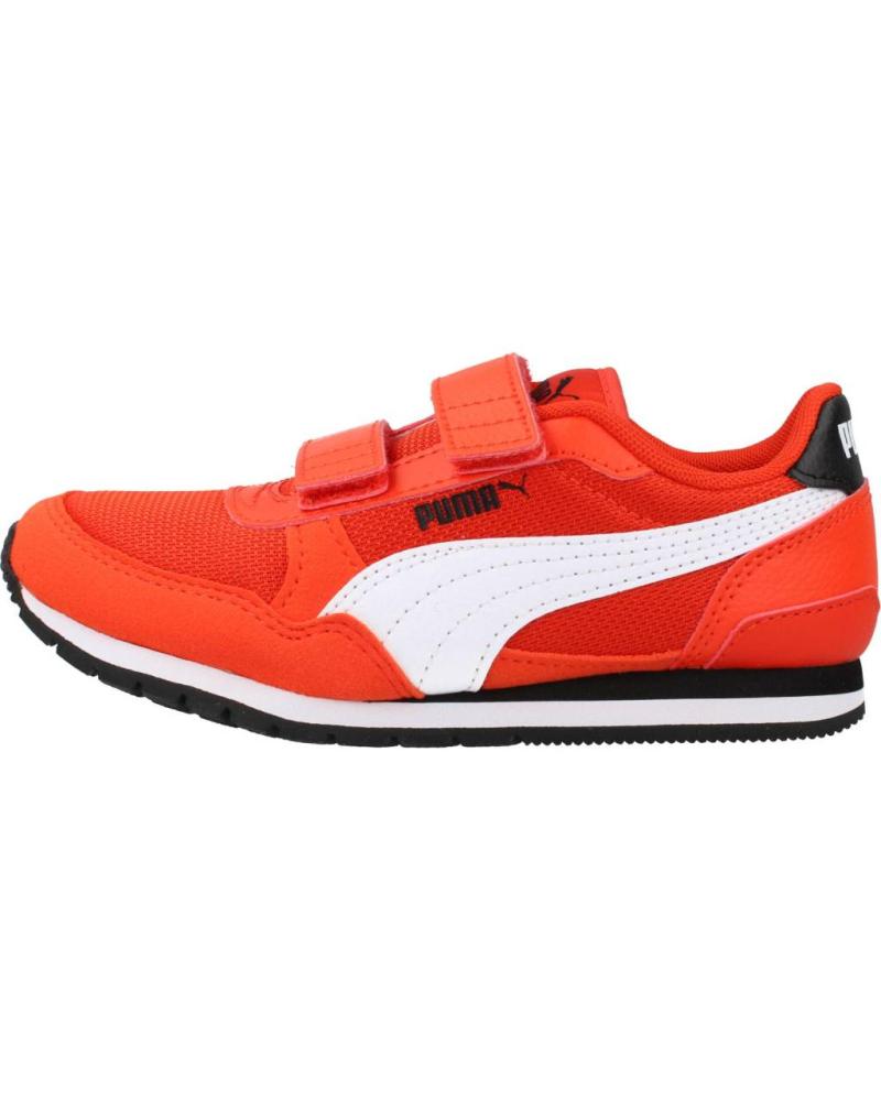 girl and boy Trainers PUMA ST RUNNER V3 MESH V  ROJO