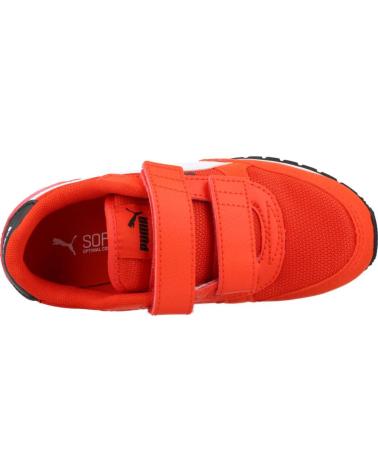 girl and boy Trainers PUMA ST RUNNER V3 MESH V  ROJO