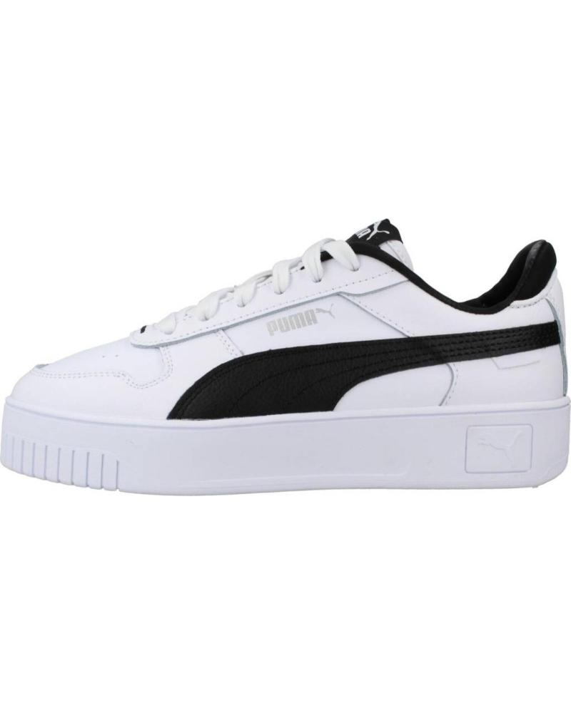 PUMA ZAPATILLAS MUJER MODELO CARINA STREET COLOR BLANCO WHTBLCK