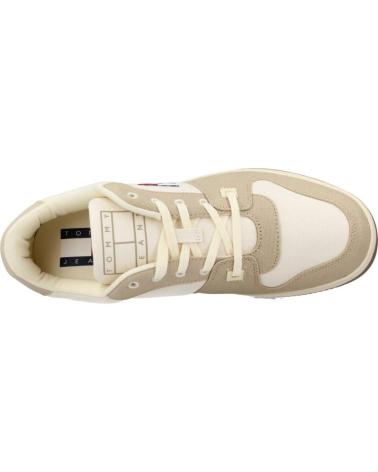 Zapatillas deporte TOMMY JEANS  pour Homme BASKET CANVAS  MARRON