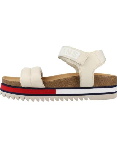 Sandales TOMMY JEANS  pour Femme FLAG OUTSOLE  BEIS