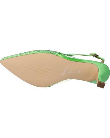 Zapatos de tacón de Mujer MENBUR 23714M VERDE