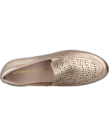Mocasines STONEFLY  de Mujer PASEO IV 1 LAMINATED LTH  BRONCE