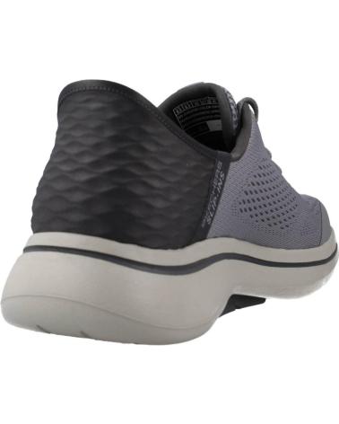 Scarpe sport per Uomo SKECHERS SLIP-INS GO WALK ARCH FIT GRIS