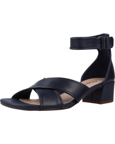Woman Sandals CLARKS CAROLEIGH RISE AZUL