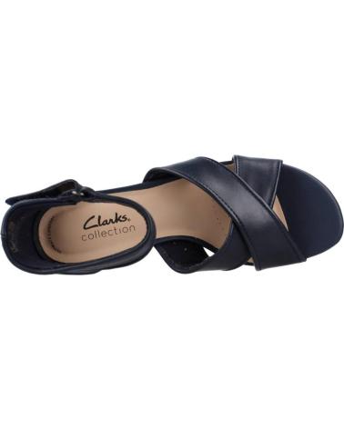 Woman Sandals CLARKS CAROLEIGH RISE AZUL