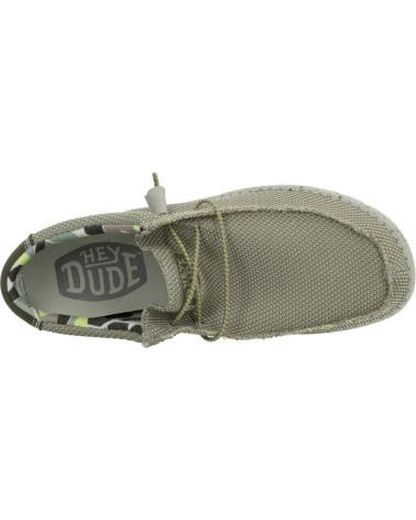Man shoes HEY DUDE MOCASINES DUDE WALLYSOXTRIPLE CAMEL