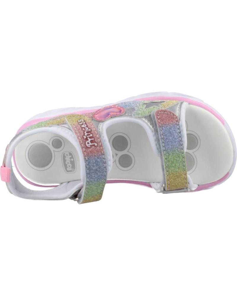 Sandals De Ni a CHICCO SANDALIA LUCES CHIOCCIOLA 69167 MULTICOLOR