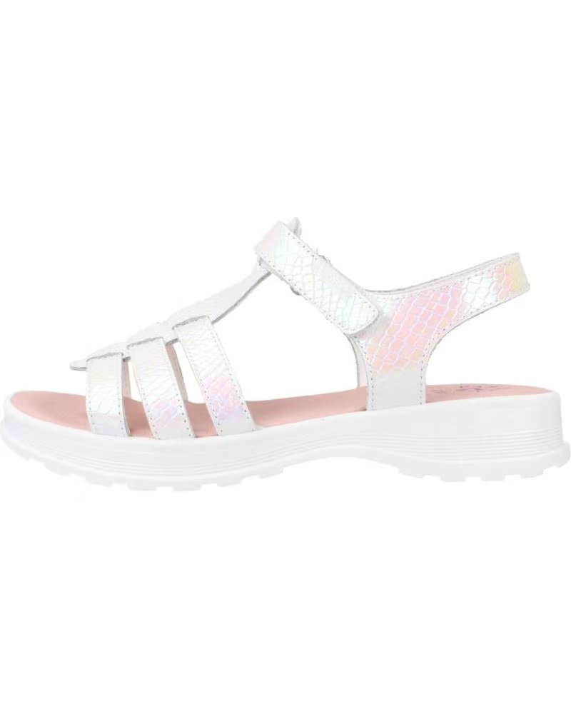 Sandalias Bebé Niña Pablosky de Piel Azul 029040