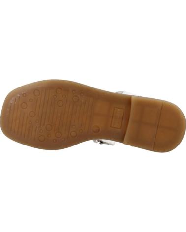 Sandálias PABLOSKY  de Menina SANDALIA CON VELCRO  NAPA NACAR BLANCO