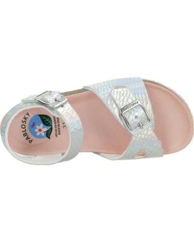 Sandales pour Fille PABLOSKY 423750P PLATA