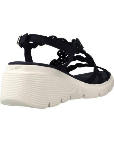 Sandalias de Mujer 24 HORAS SANDALIAS PIEL AZULES CUNA RELAX-S MARINO