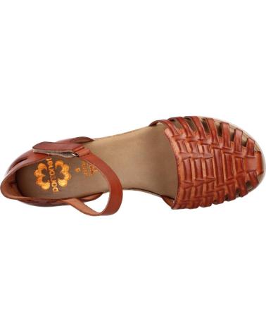 Sandali per Donna PORRONET CUNAS 2954 CUERO MARRóN