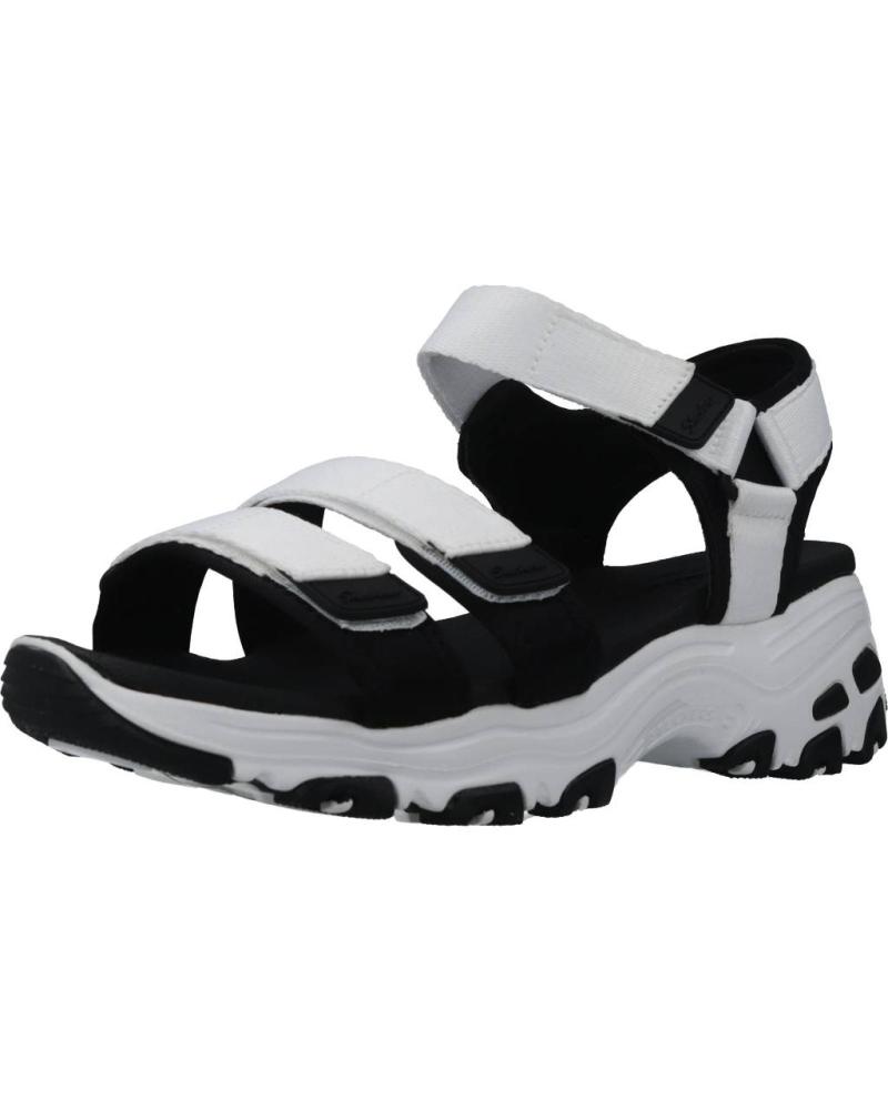 Skechers sandals shop mujer blanco