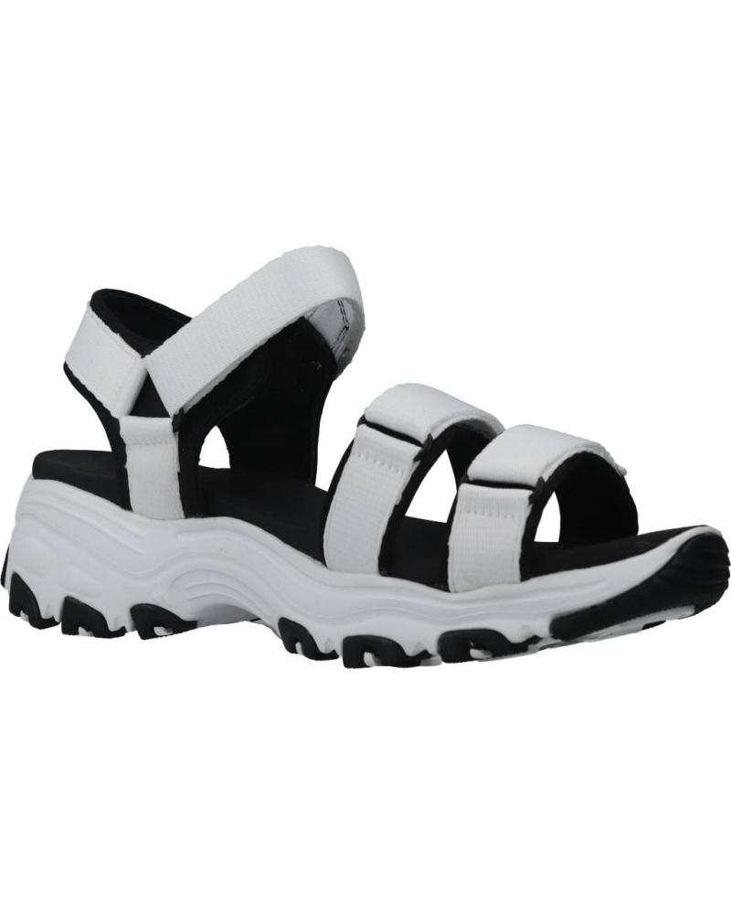 Skechers sandals shop mujer blanco