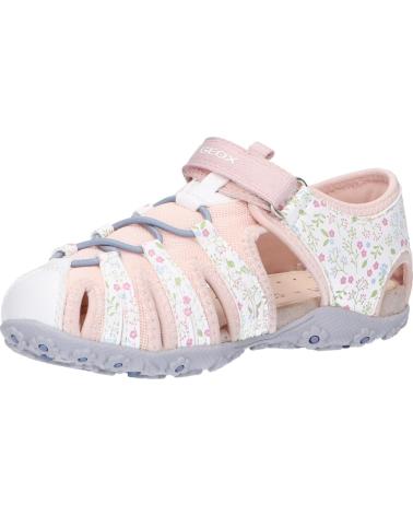 Sandali per Bambina GEOX J92D9B 00414 J S ROXANNE C1Z8W WHITE