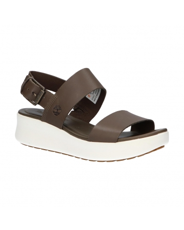 Sandalen für Damen TIMBERLAND A1WWW LOS ANGELES OLIVE