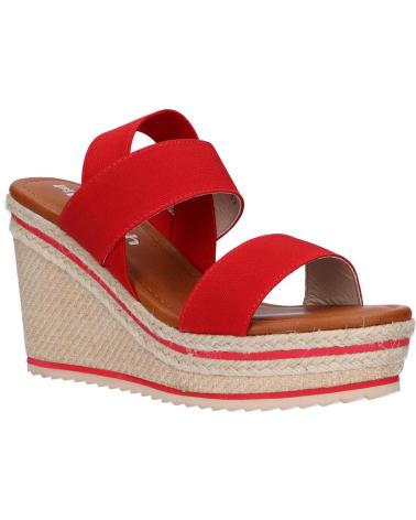 Sandalias de Mujer REFRESH 69619 TEXTIL ROJO