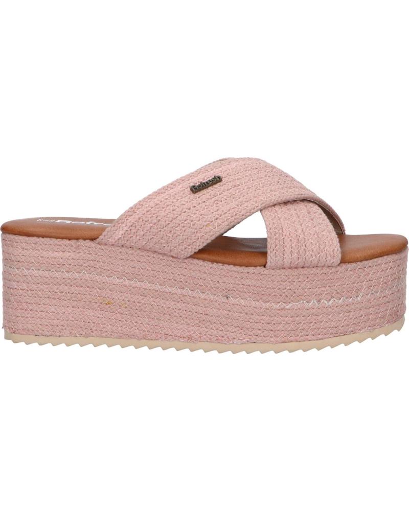 Sandálias de Mulher REFRESH 69629 TEXTIL NUDE