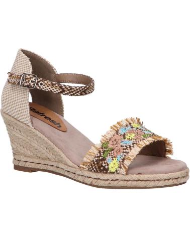Sandalias de Mujer REFRESH 72246 TEXTIL TAUPE