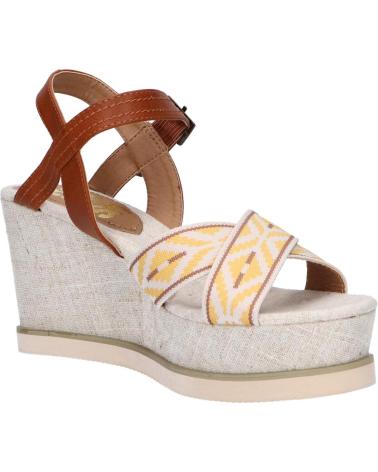 Sandalias de Mujer REFRESH 69912 LONA AMARILLO