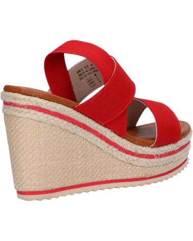 Sandalias de Mujer REFRESH 69619 TEXTIL ROJO