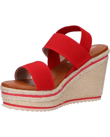 Sandalias de Mujer REFRESH 69619 TEXTIL ROJO