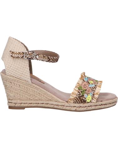 Woman Sandals REFRESH 72246  TEXTIL TAUPE