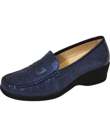 Mocassins LUMEL  de Mulher 2465-4776 SUMMER MOCASIN MUJER PLANTILLA EXTRAIBLE AN  BLU