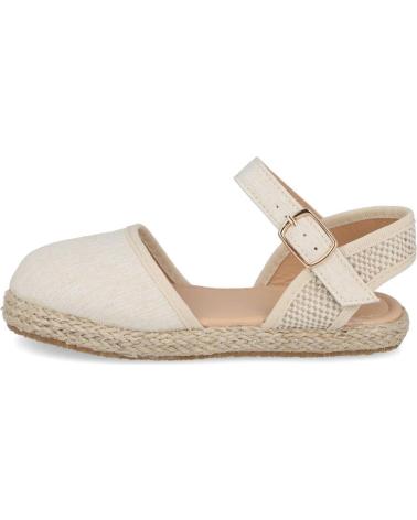 girl Sandals L&R SHOES FH90M ALPARGATAS ESPARTO NINA  BEIG